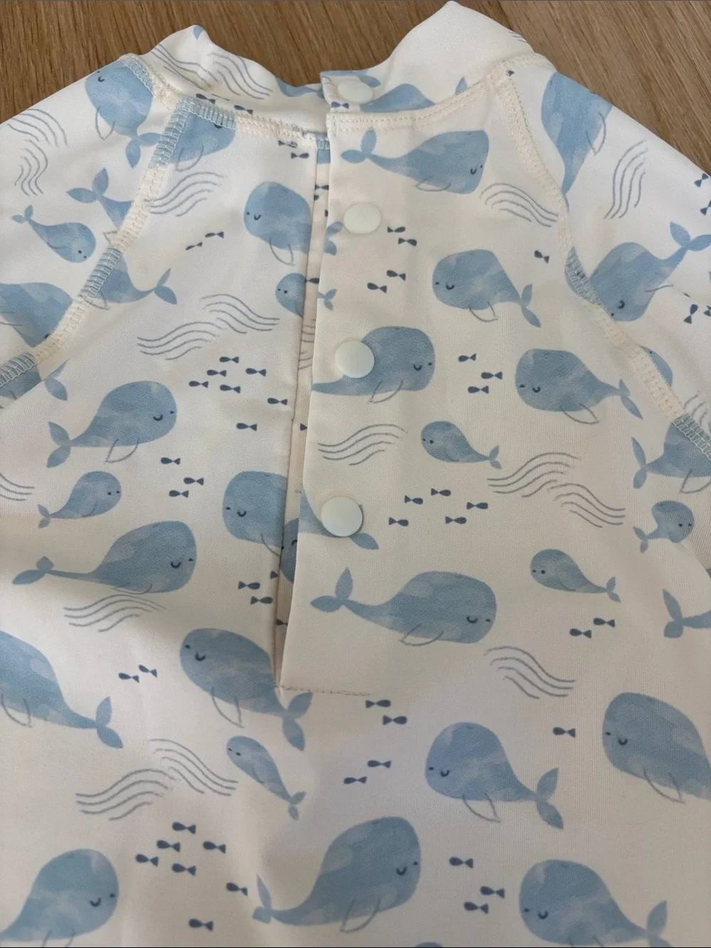 Tutto Piccolo Little Boy’s Yellow & Blue Whale Swim Set